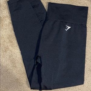 black gymshark vital seamless leggings
